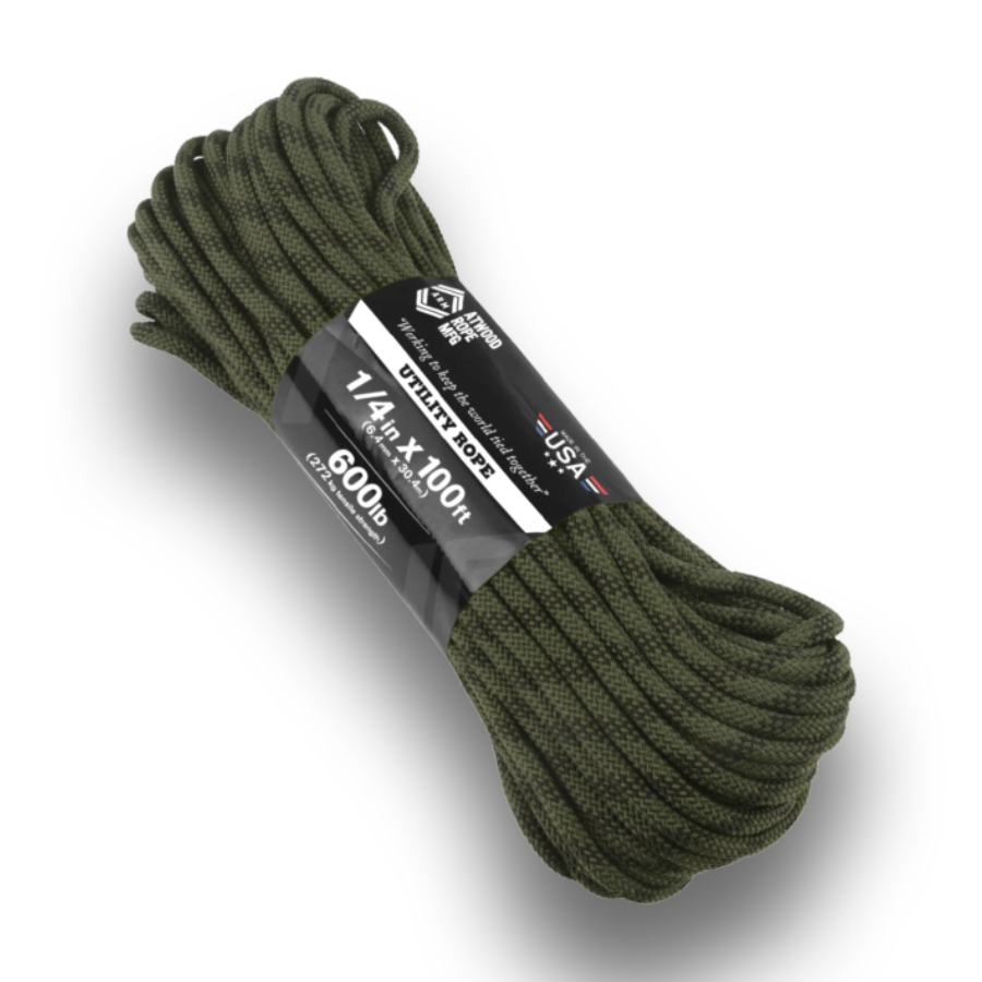 Atwood Utility Cord 1/4 272KG 30M Camo
