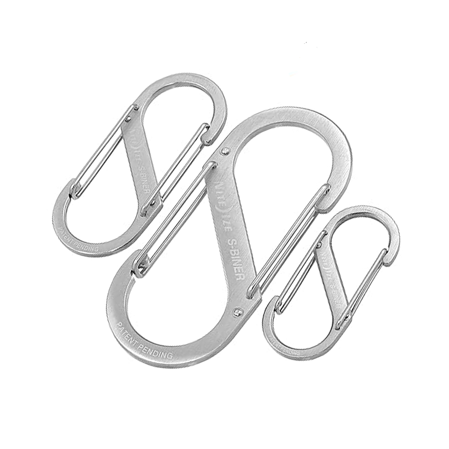 Nite Ize S-Biner Dual CaraBiner -3 Pack Stainless